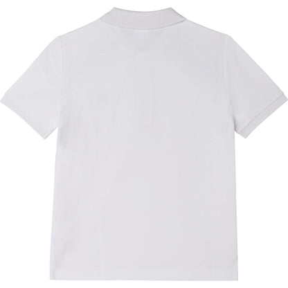 男童白色Logo Polo衫