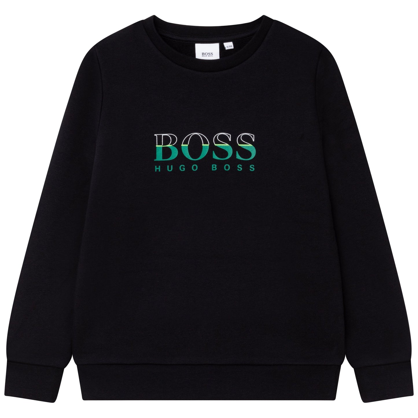 Boys Black Logo Sweatshirt