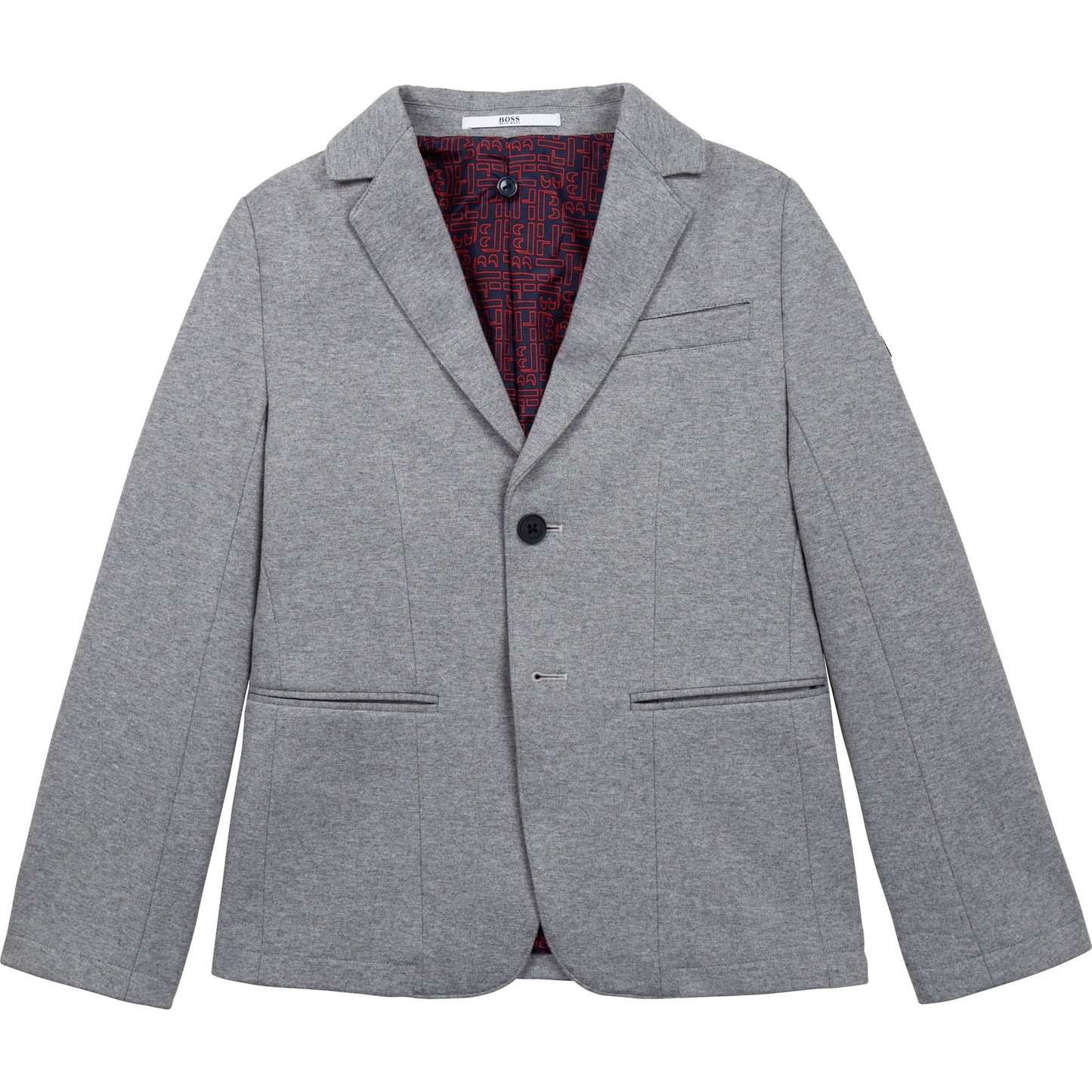 男童灰色套装
