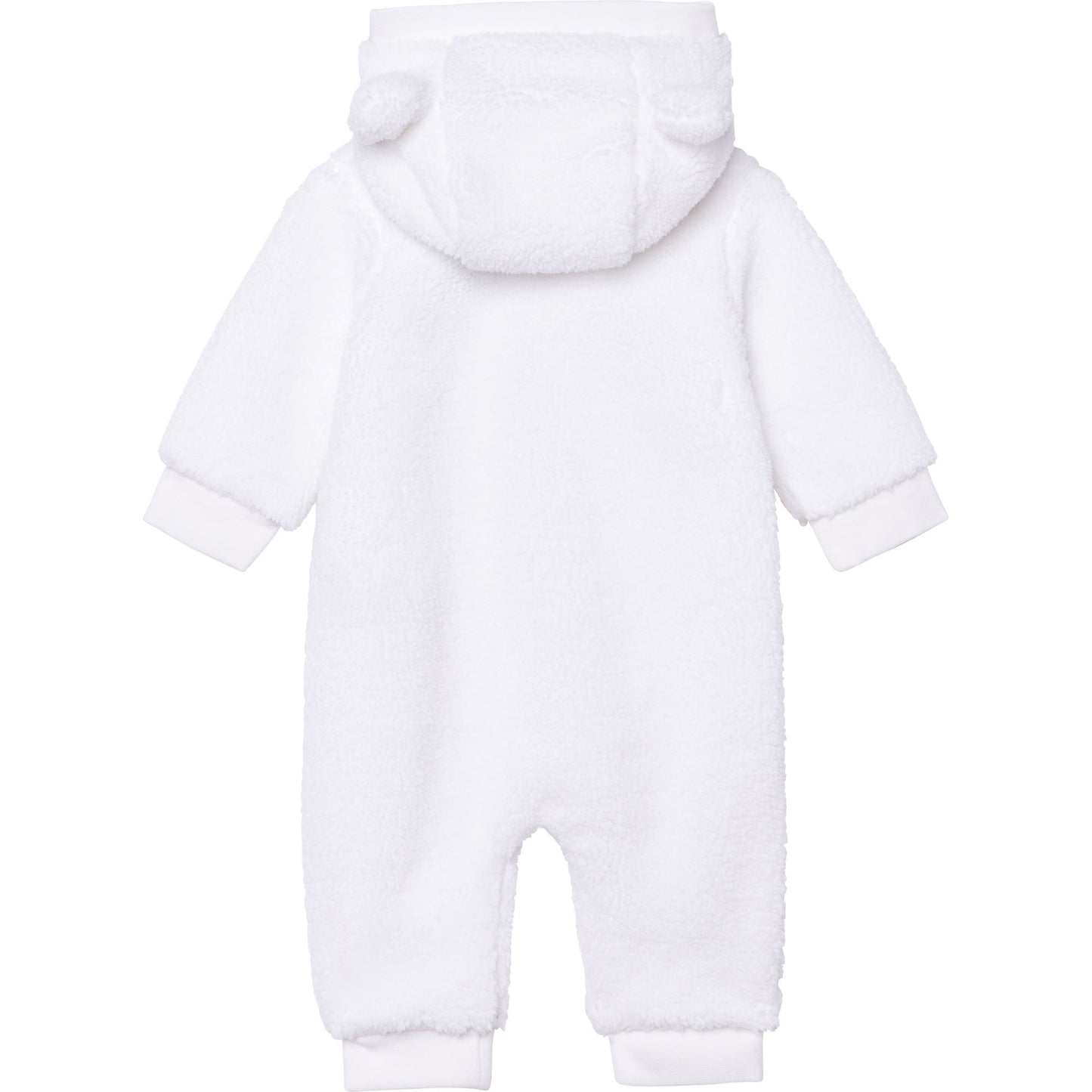 女婴白色连体衣