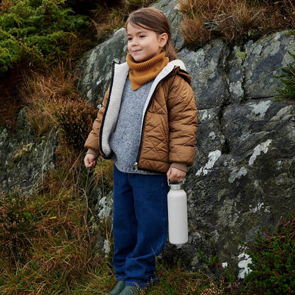 儿童白色双面夹克