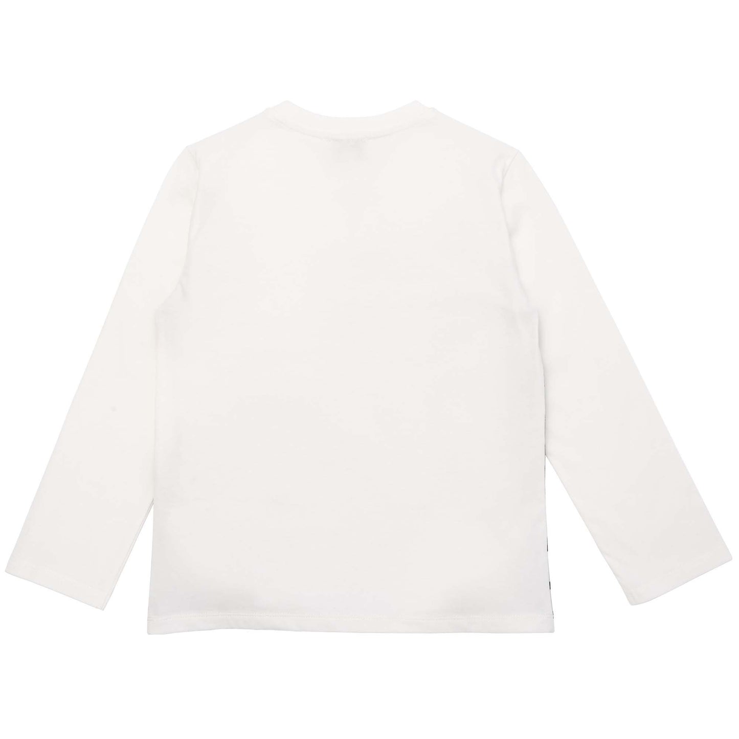 男童白色印花T恤