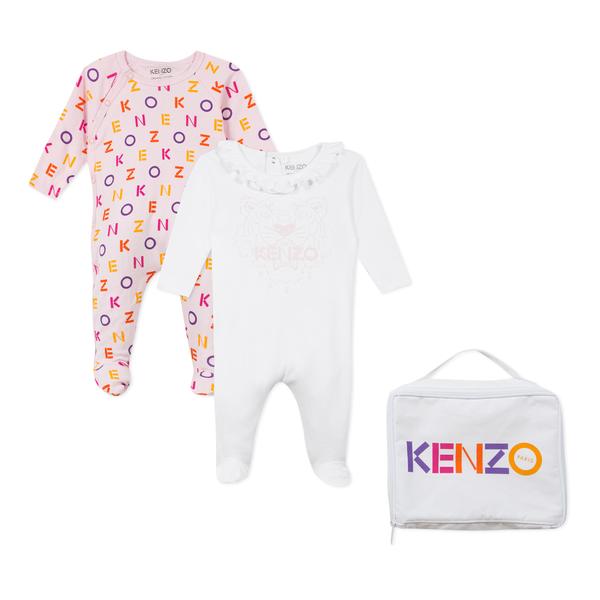 Baby Girls Multicolor Babysuit set