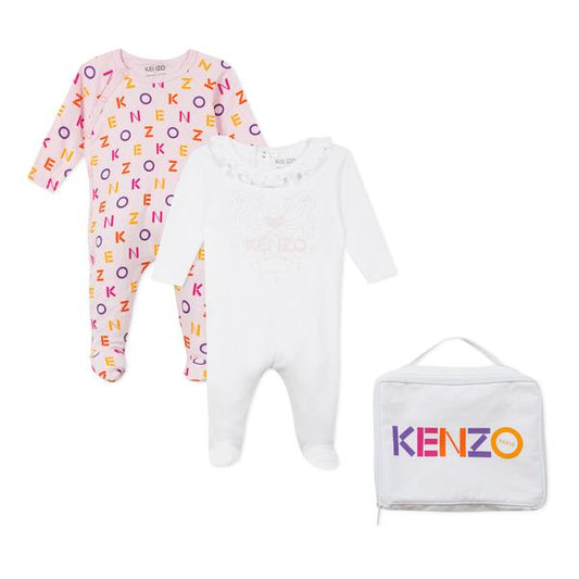 Baby Girls Multicolor Babysuit set