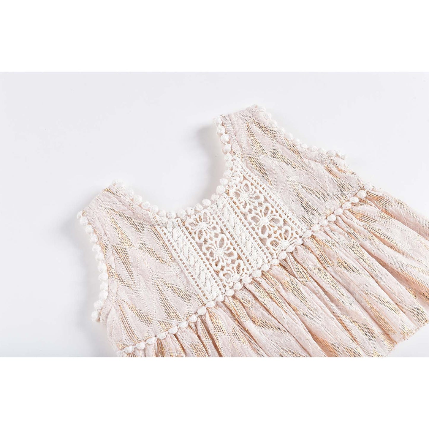 女童淡粉色上衣