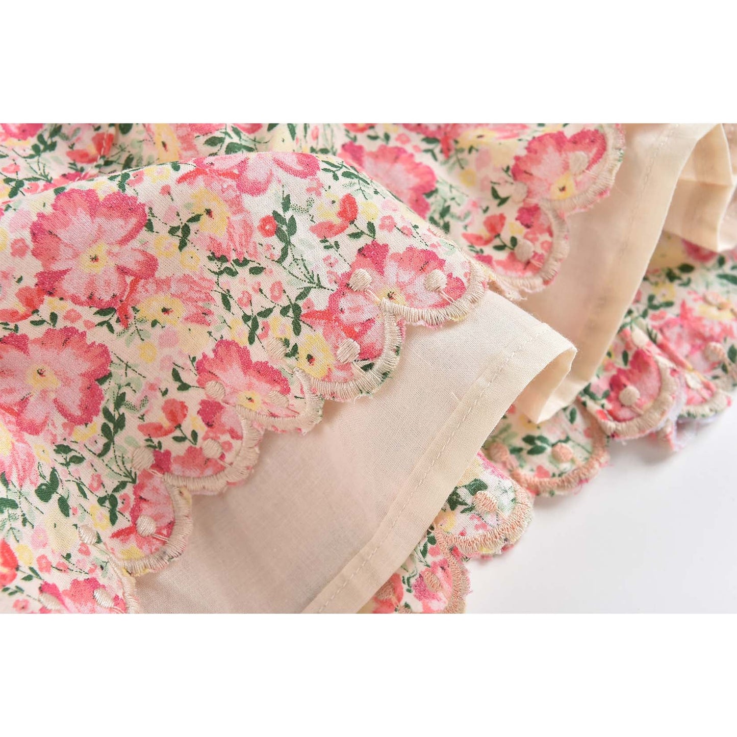 Girls Pink Meadow Dress