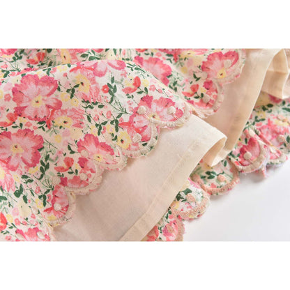 Girls Pink Meadow Dress
