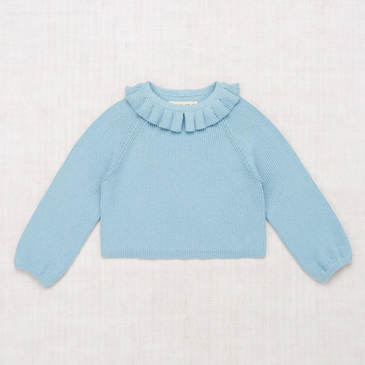 女童浅蓝色棉上衣