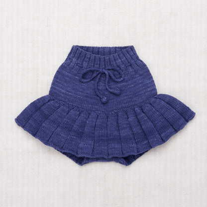 Girls Blue Pima Cotton Skirt