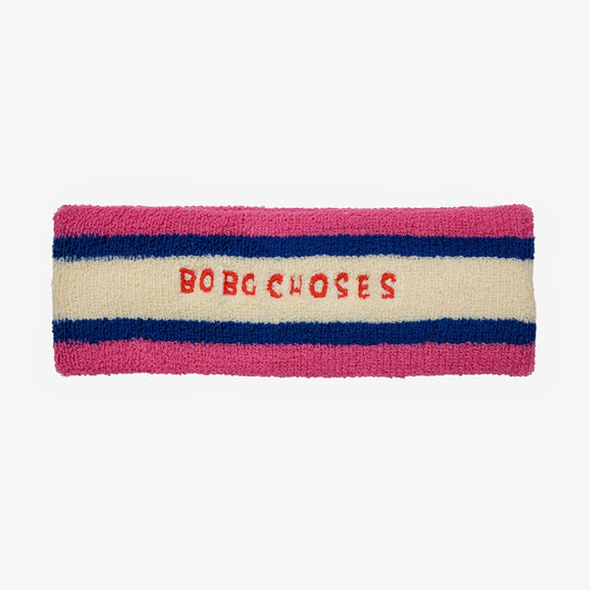 女童粉色Logo发带