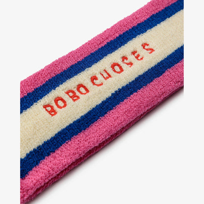 女童粉色Logo发带