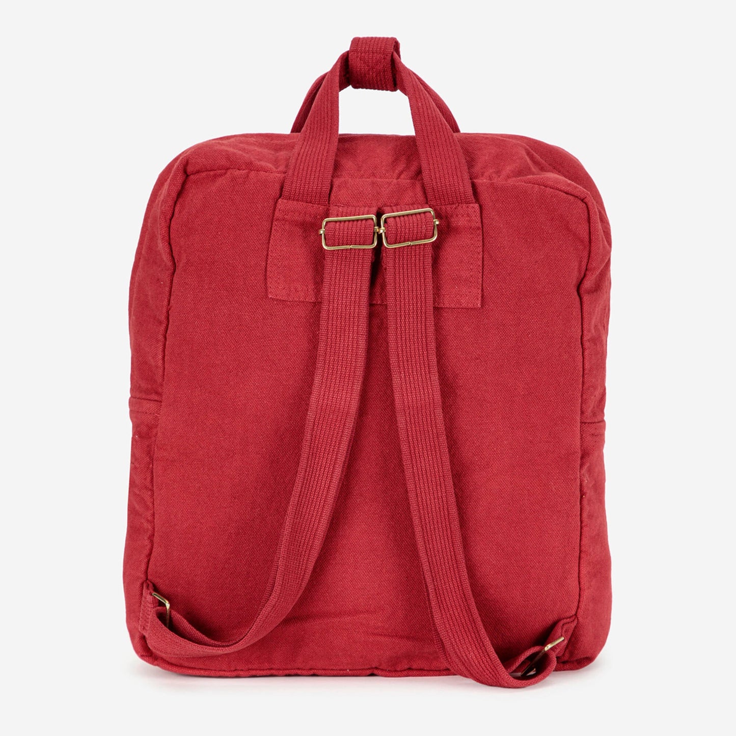 儿童红色小鸭印花背包