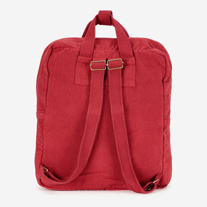 儿童红色小鸭印花背包