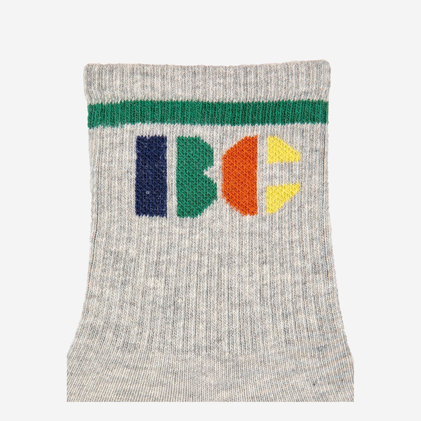 儿童灰色Logo棉袜