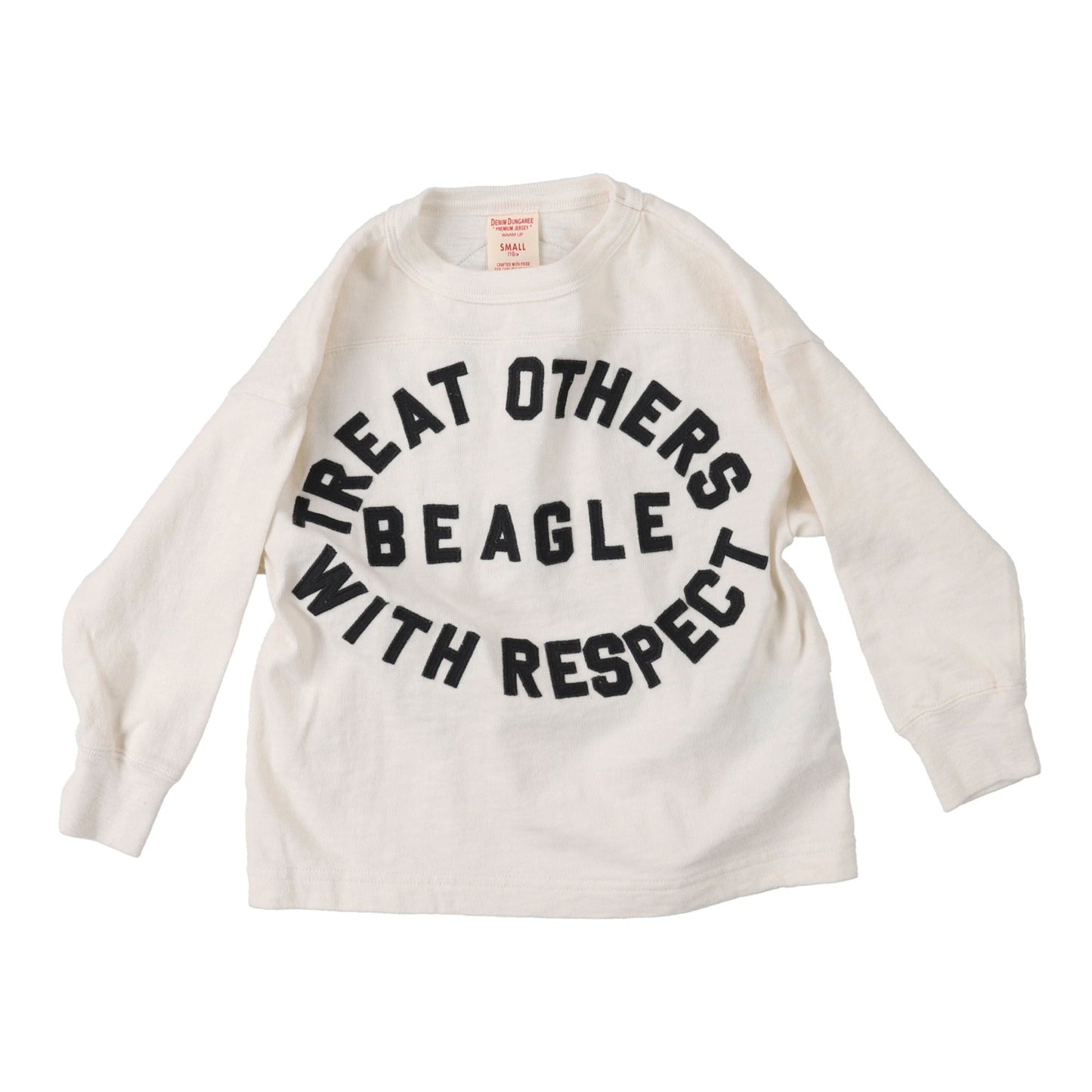 儿童白色Logo棉T恤