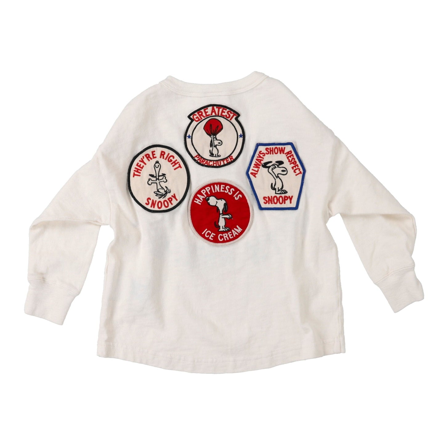 儿童白色Logo棉T恤