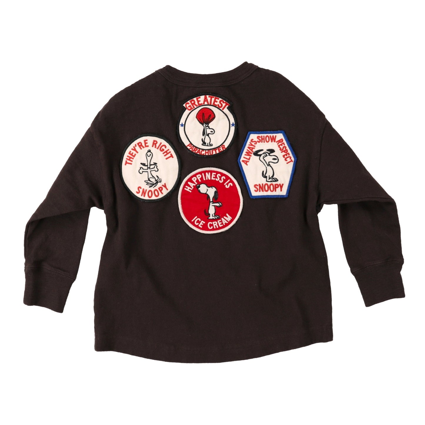 儿童黑色Logo棉T恤