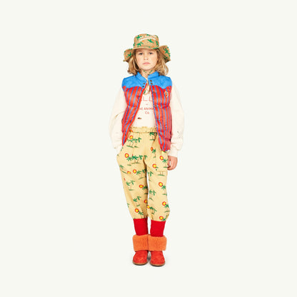 儿童红色羊毛袜