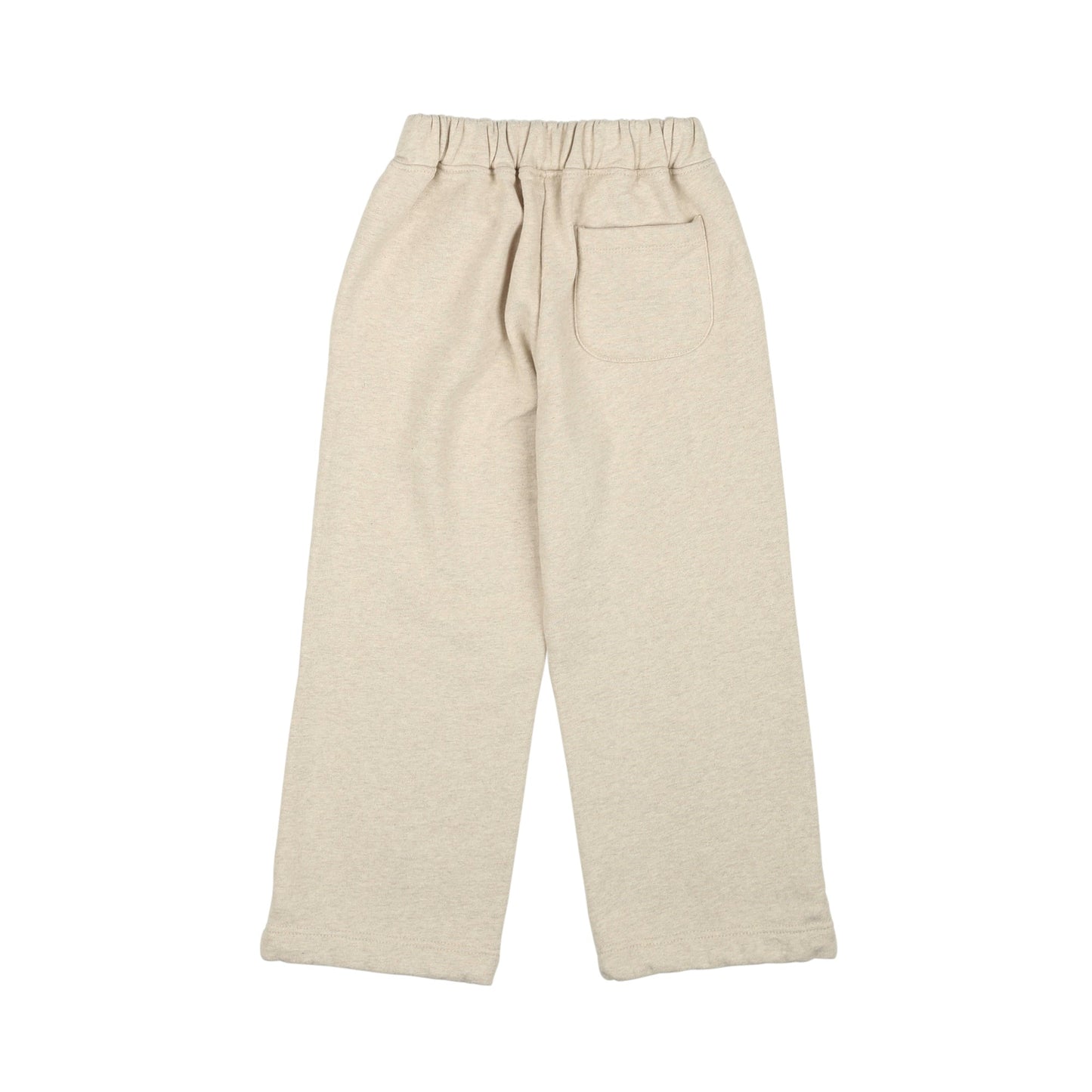 儿童燕麦白棉长裤