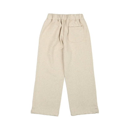 儿童燕麦白棉长裤