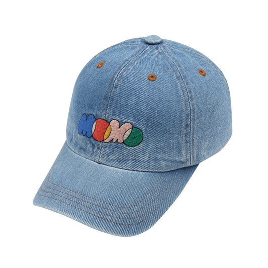 儿童蓝色牛仔棒球帽