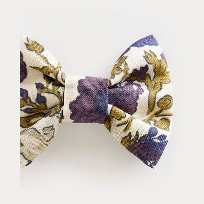 女童米色碎花发夹