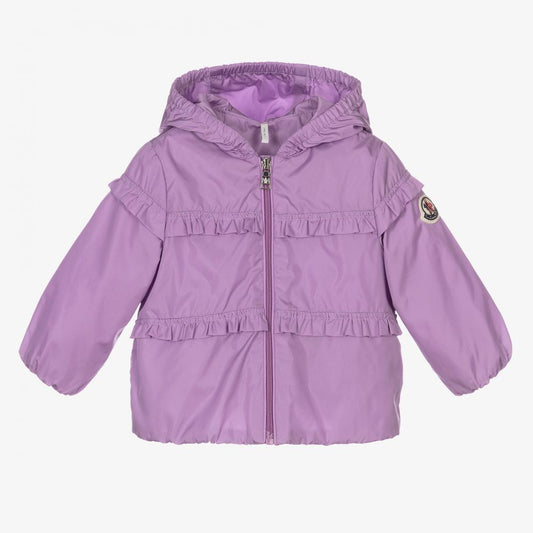 女婴紫色'HITI'夹克