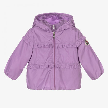 女婴紫色'HITI'夹克