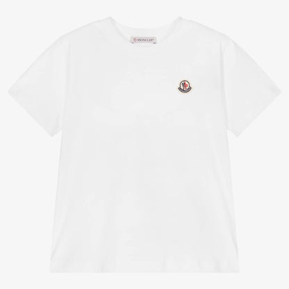 儿童白色Logo棉T恤