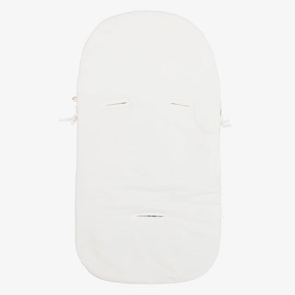 婴儿白色Logo包被（78cm）