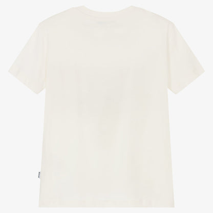 儿童白色Logo棉T恤