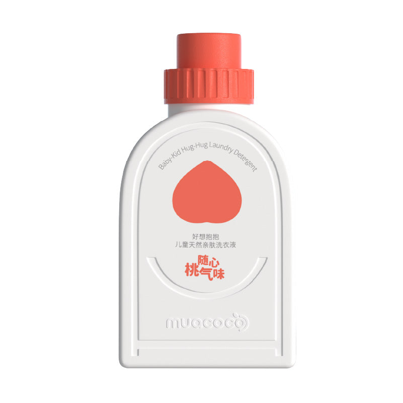 【1瓶】儿童天然亲肤洗衣液随心桃气味600ml