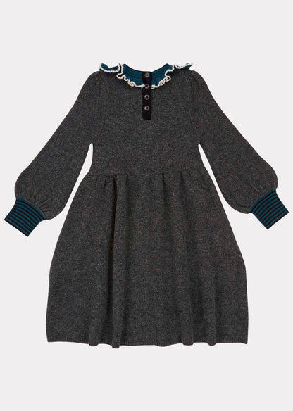 Girls Charcoal Nightingale Dress