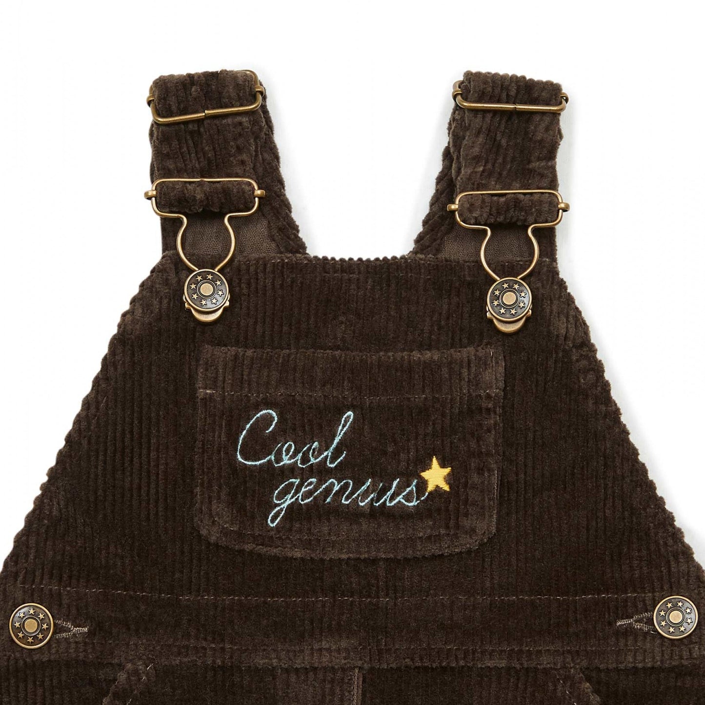 婴儿棕色灯芯绒长裤