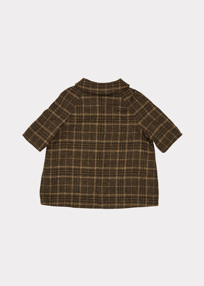 Baby Boys & Girls Green Check Shelduck Coat