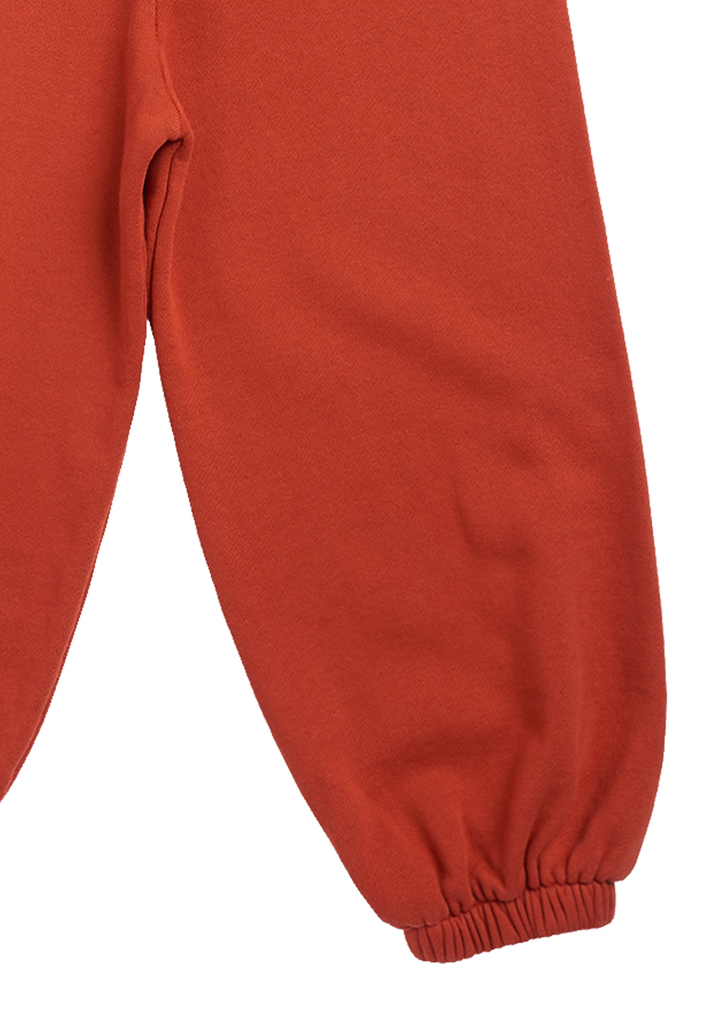 女童红色棉长裤