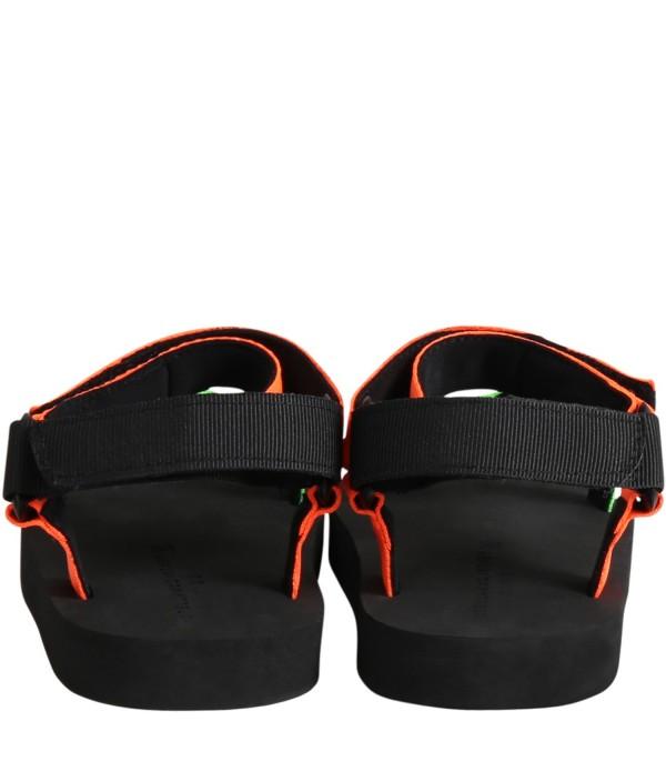 女童彩色绑带凉鞋