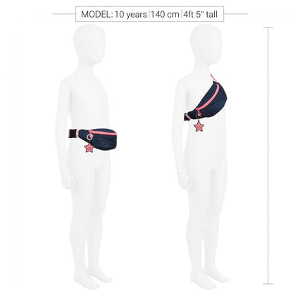 Girls Navy Bum Bag