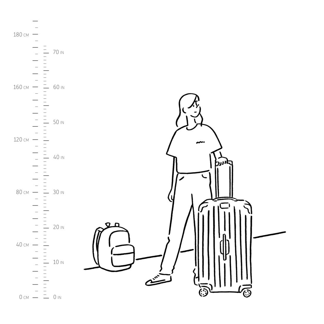 31寸Trunk哑光高级黑托运箱